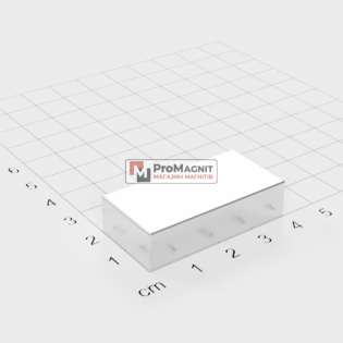 40 x 20 x 8 mm - Прямоугольный магнит