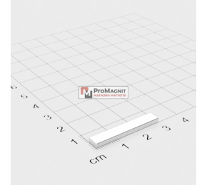 30 x 5 x 2,5 mm - Прямокутний магніт