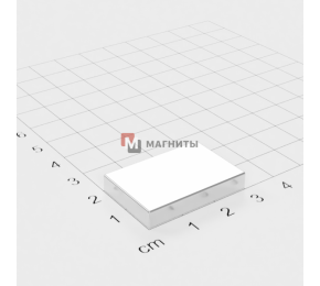 30 x 15 x 10 mm DN - Прямоугольный магнит