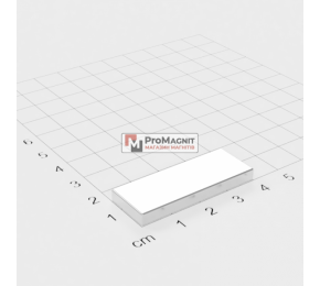 40 x 15 x 5 mm - Прямокутний магніт