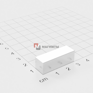 30 x 10 x 10 mm - Прямоугольный магнит