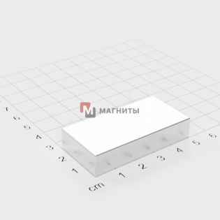 50 x 25 x 10 mm DN - Прямоугольный магнит