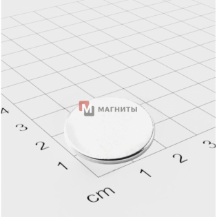Ø D25 mm х H1 mm - Магнит Шайба