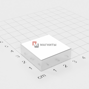 30 x 30 x 10 mm - Квадратный Магнит