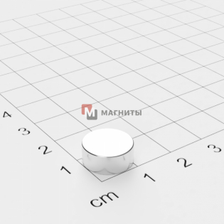 Ø D12 mm х H5 mm - Магніт Шайба