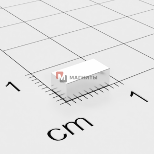 8 x 4 x 2 mm - Прямоугольный магнит