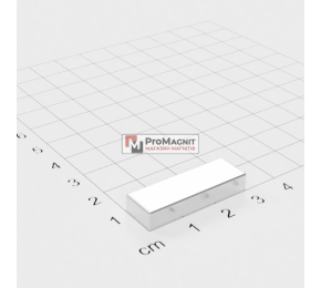30 x 10 x 5 mm - Прямокутний магніт