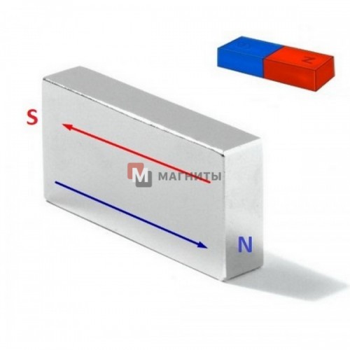 30 x 15 x 10 mm DN - Прямоугольный магнит