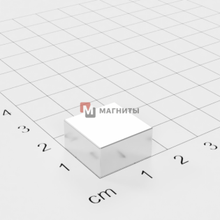 15 x 15 x 8 mm - Квадратный Магнит