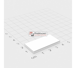40 x 20 x 3 mm - Прямокутний магніт