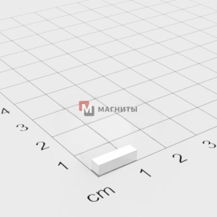 10 x 5 x 5 mm - Прямоугольный магнит