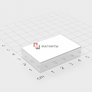 46 x 30 x 10 mm - Прямокутний магніт