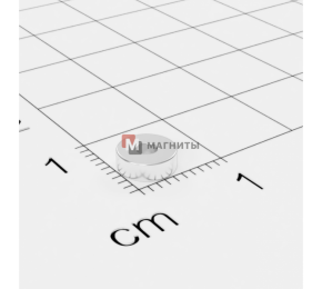 Ø D6 - 2 х H2 mm - Магнит Кольцо