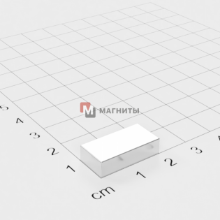 20 x 10 x 5 mm - Прямоугольный магнит