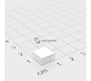 10 x 10 x 5 mm - Квадратний Магніт