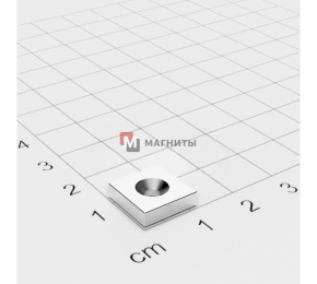 12 x 12 x 3 - 7/3 x 1 - Крепежный Магнит
