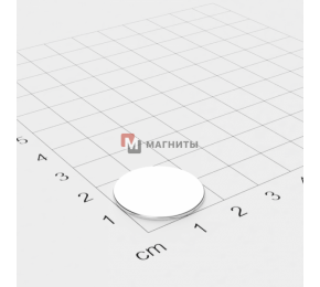 Ø D18 mm х H1 mm - Магніт Шайба