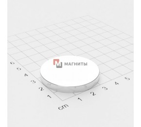 Ø D40 mm х H5 mm - Магніт Шайба