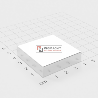 40 x 40 x 8 mm - Квадратный Магнит