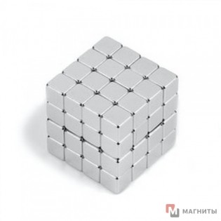 6 x 6 x 6 mm - Магнит Куб
