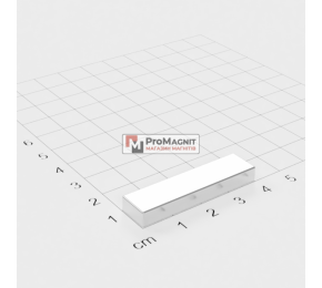 40 x 10 x 5 mm - Прямокутний магніт