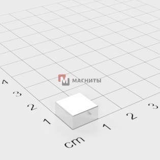 10 x 10 x 5 mm - Квадратный Магнит