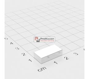 20 x 10 x 5 mm - Прямокутний магніт