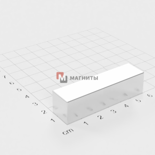 60 x 15 x 14 mm - Прямоугольный магнит