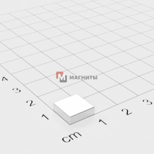 10 x 10 x 3 mm - Квадратный Магнит