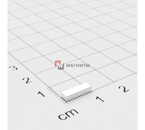 10 x 3 x 2 mm - Прямокутний магніт