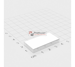 40 x 20 x 5 mm - Прямокутний магніт