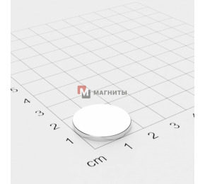 Ø D18 mm х H2 mm - Магніт Шайба