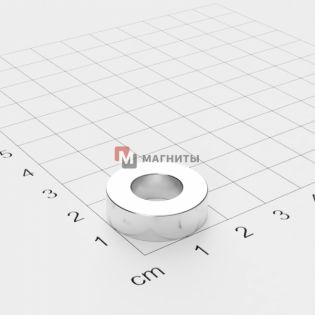 Ø D20 - 6 х H10 mm - Магнит Кольцо
