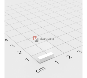 10 x 5 x 5 mm - Прямокутний магніт