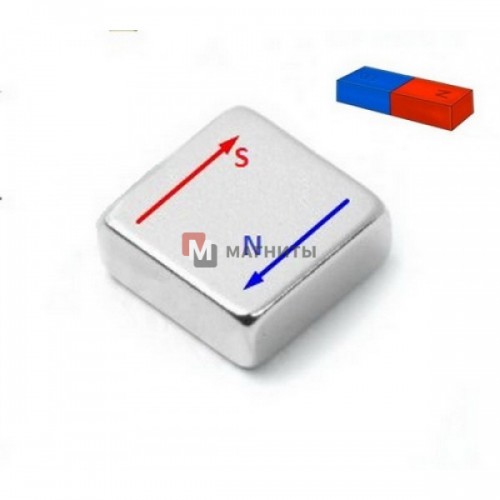 12 х 12 х 3mm DN - Прямоугольный магнит
