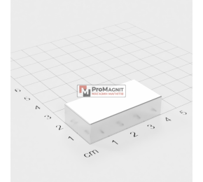 40 x 20 x 8 mm - Прямокутний магніт