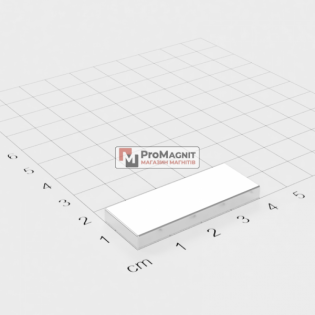 40 x 15 x 5 mm - Прямоугольный магнит