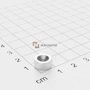 Ø D10 - 7/3,5 х H5 потай - Крепежный Магнит