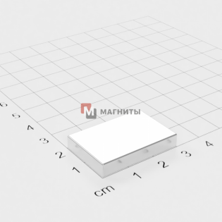 30 x 15 x 10 mm DN - Прямоугольный магнит