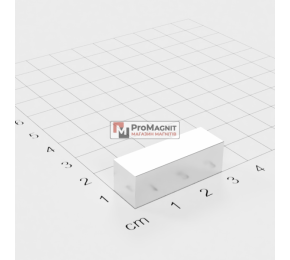 25 x 10 x 10 mm - Прямокутний магніт