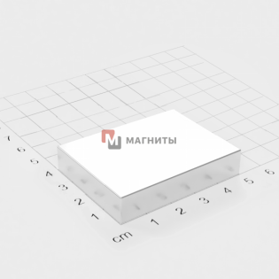 50 x 40 x 10 mm - Прямоугольный магнит