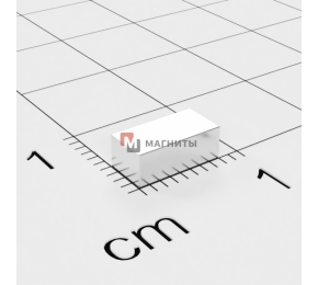 8 x 4 x 2 mm - Прямоугольный магнит