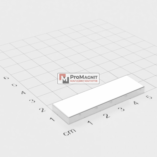 50 x 15 x 5 mm - Прямоугольный магнит