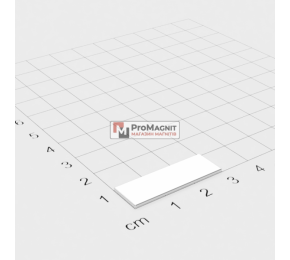 30 x 10 x 2 mm - Прямокутний магніт