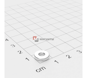 Ø D10 - 3 х H4 mm - Магнит Кольцо