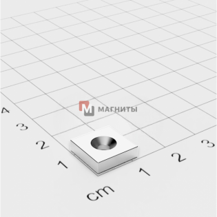 12 x 12 x 3 - 7/3 x 1 - Крепежный Магнит