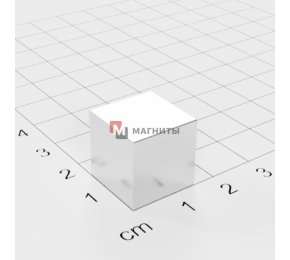 15 x 15 x 15 mm - Магнит Куб