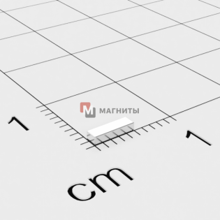 5 x 1,5 x 1mm - Прямоугольный магнит