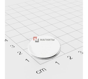 Ø D25 mm х H1 mm - Магніт Шайба