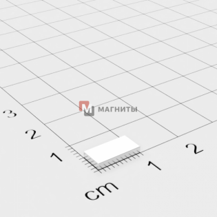 10 x 5 x 1,5 mm - Прямоугольный магнит